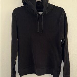 Everlane Black Hooded Sweatshirt